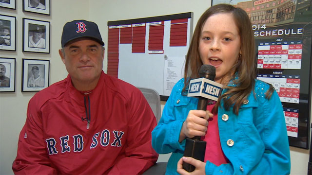 Kid Reporters: What’s John Farrell’s Favorite Part Of Fenway Park?