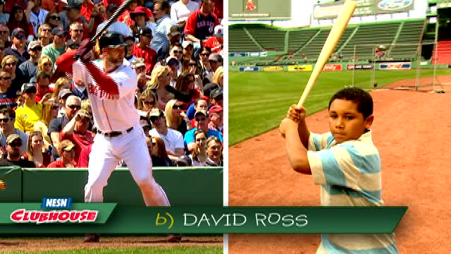 Batter Up: D’Angelo Ortiz Imitates Red Sox Players’ Batting Stances