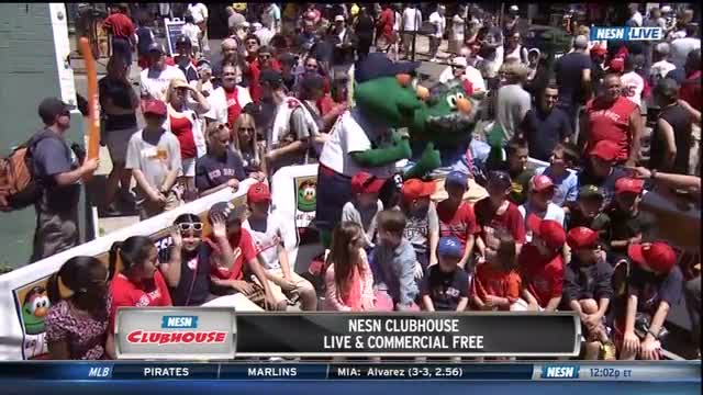 Wally The Green Monster’s Dad, Walter, Joins NESN Clubhouse On Father’s Day