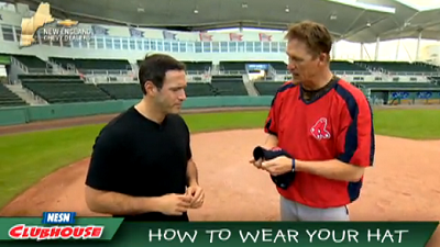 Red Sox Academy: Mike Timlin Shows How To Wear Your Hat