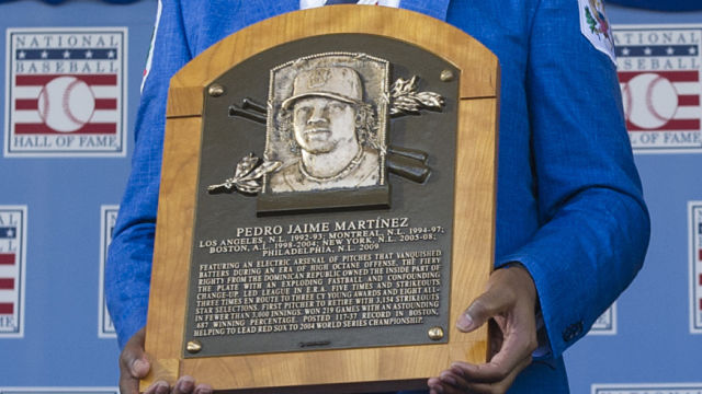‘NESN Clubhouse’ Visits Pedro Martinez’s Hall Of Fame Plaque