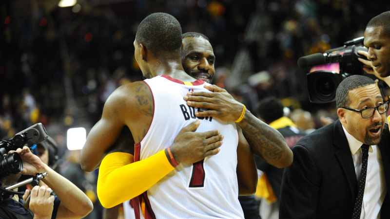 Chris Bosh, LeBron James