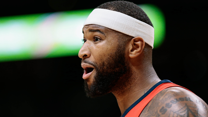 Pelicans center DeMarcus Cousins