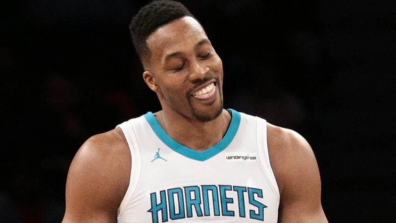 Hornets center Dwight Howard