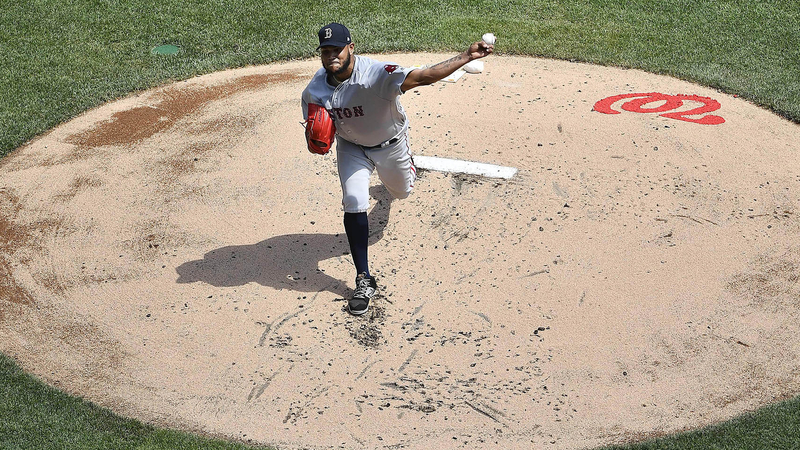 Red Sox pitcher Eduardo Rodriguez