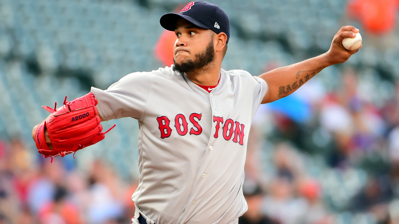 Red Sox pitcher Eduardo Rodriguez