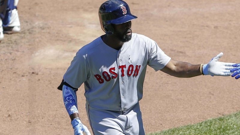 Red Sox outfielder Jackie Bradley Jr.