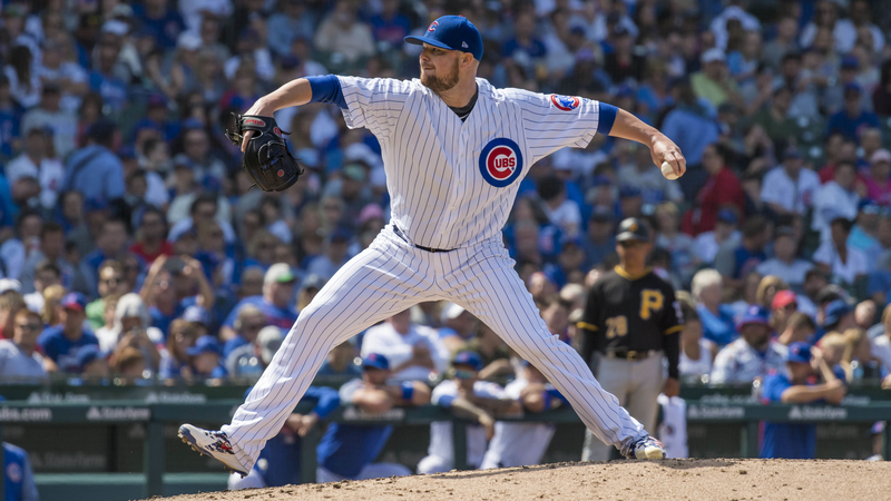 Chicago Cubs Starting Pitcher Jon Lester