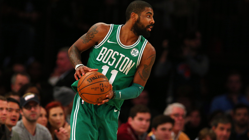 Celtics guard Kyrie Irving