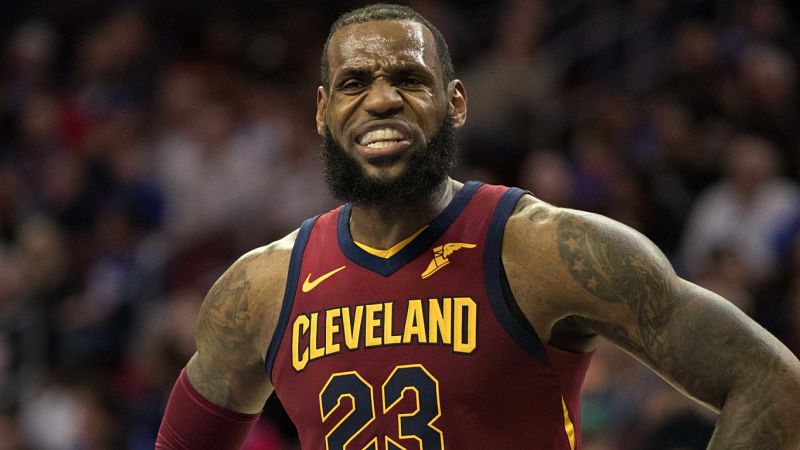 NBA forward LeBron James