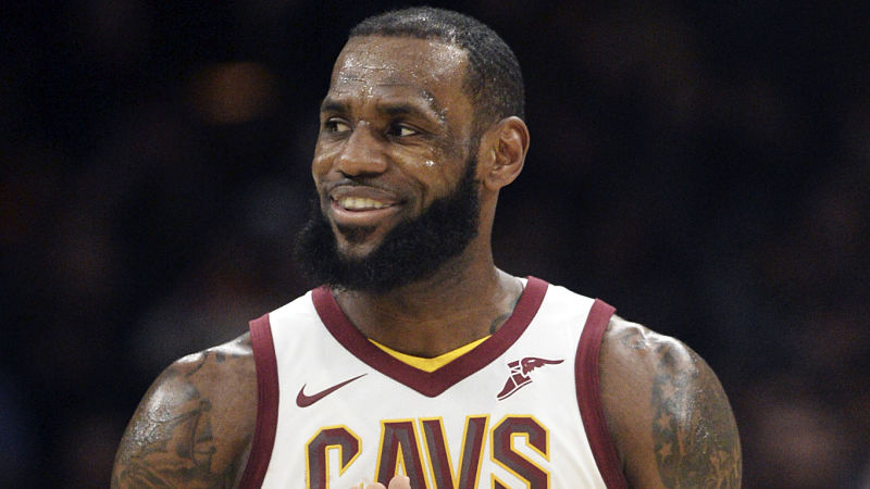 NBA forward LeBron James
