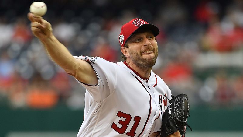 Washington Nationals pitcher Max Scherzer