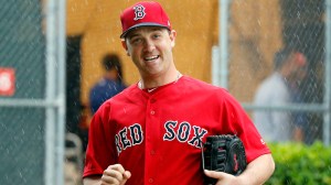 Red Sox pitcher Steven Wright