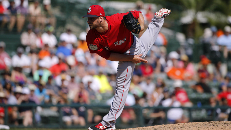 Boston Red Sox Relief Pitcher Tyler Thornburg