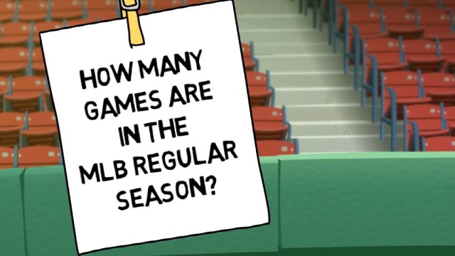 Stump Your Parents: How Many Games Are In The MLB Regular Season?